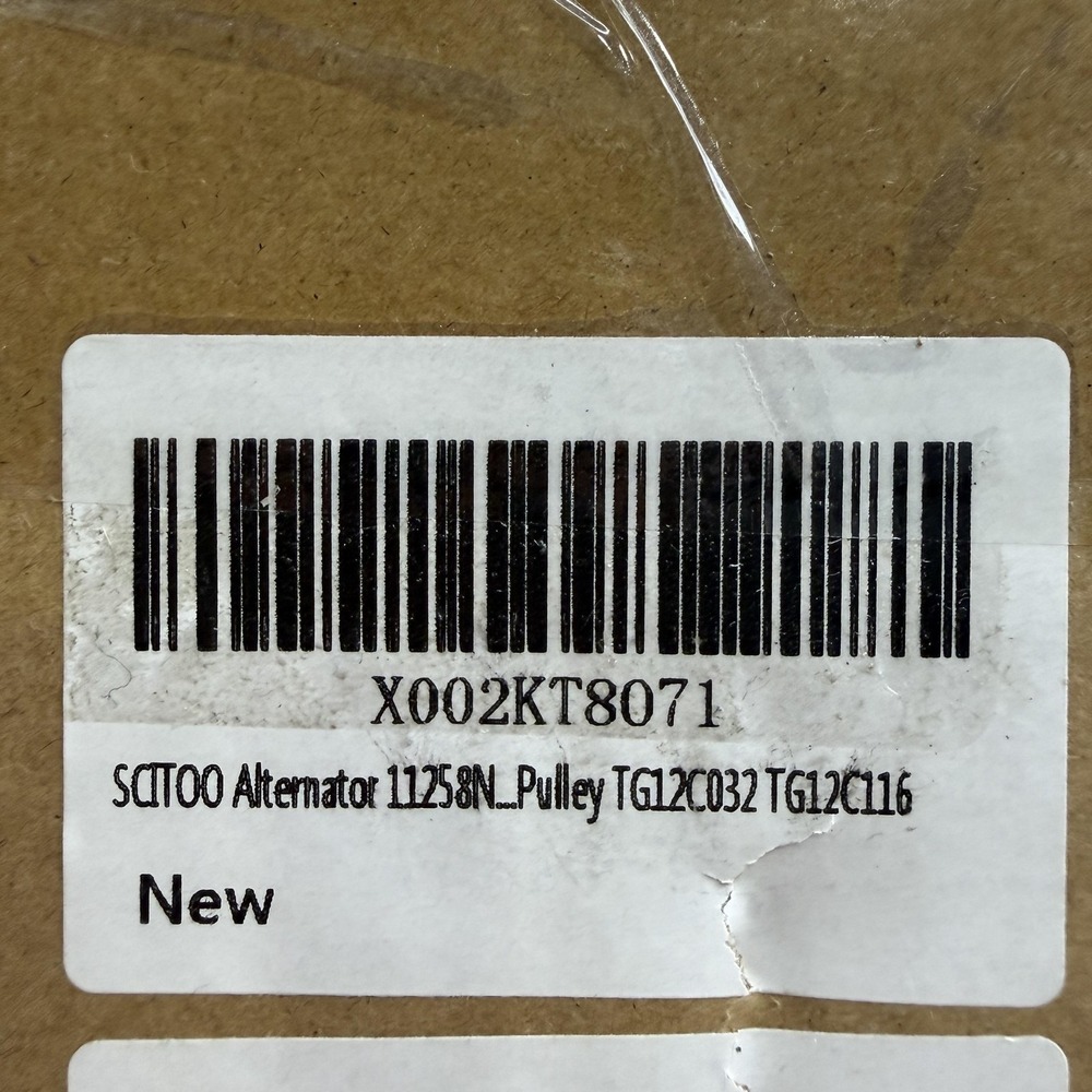 SCITOO Alternator 11258N Pulley Included TG12C032 TG12C116 New 12V Auto